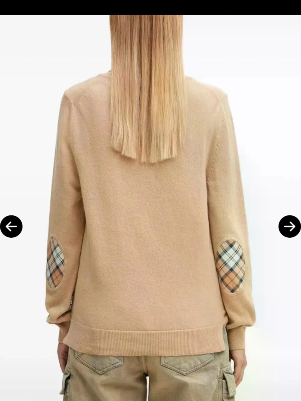Barbour Pendle Roll Collar Wool Blend Camel Turtleneck US 14 - Picture 6 of 12